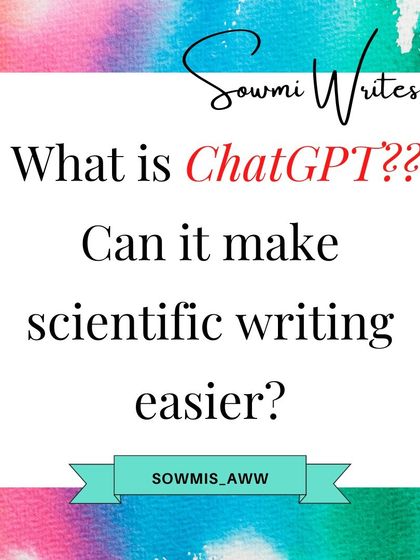 An informational post explaining what ChatGPT is and the ethical considerations of using it for research writing. It's a tool, and it's crucial to use it wisely and with caution.
