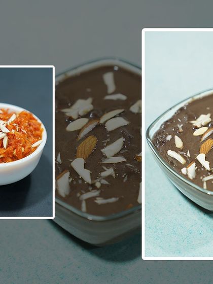 Our desserts, like this Gajar Halwa and chocolate pudding, are a vibe check. They are sweet, healthy, and totally worth it. Skip the FOMO and order a healthy dessert today.