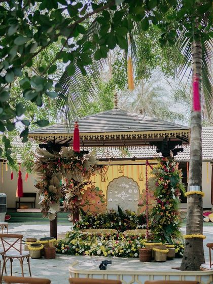 The Tales of Tradition - Wedding Planning & Design Sun-Kissed Haldi Ceremonies photo 57