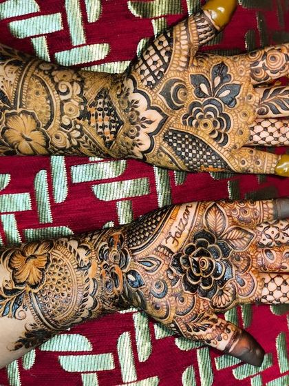 Hajira Mehendi Artist - Mehndi Art Classes & Workshops Festive & Party Henna photo 16