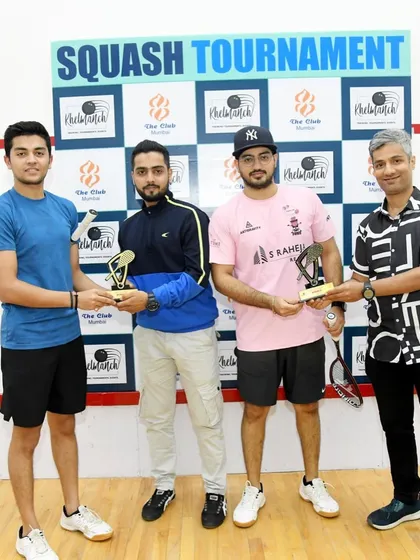 The winners and runners-up of the Men's Open category at our exclusive tournament for The Club members. Congratulations to all participants.