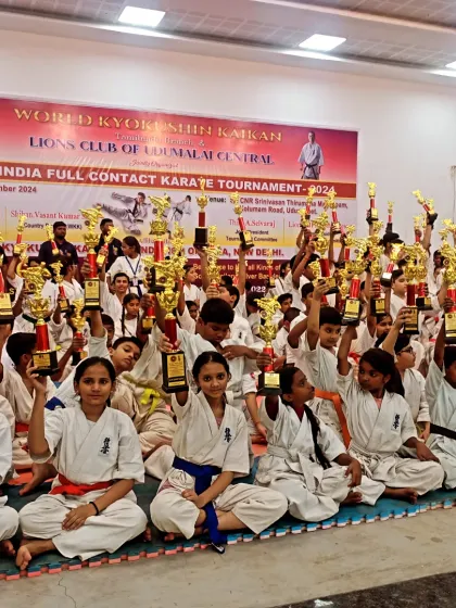 More smiling faces and trophies. The collective success of the students is the best reward for a coach.