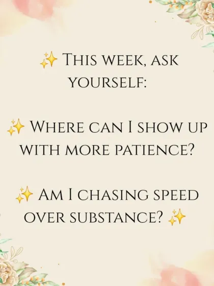 The Knight of Pentacles teaches patience. This week, ask yourself where you can slow down and focus on substance over speed.