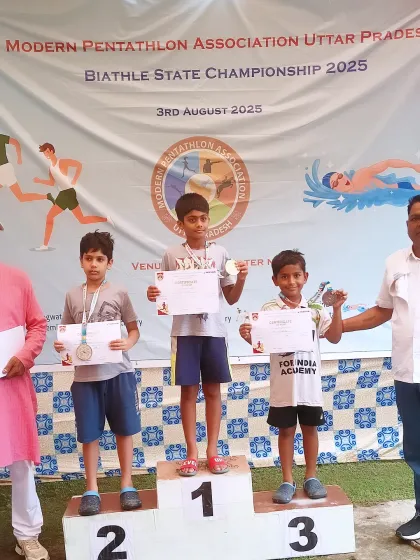 From the pool to the podium. I am incredibly proud of our young warriors, Shrey and Tejas, securing Silver and Bronze medals. This is proof that consistent hard work and grit are the true ingredients of a champion.