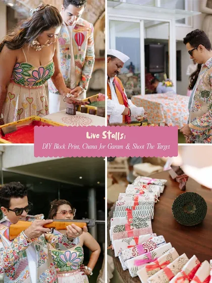 More moments from our colorful Haldi and Mehendi events, capturing the joy, laughter, and beautiful details.