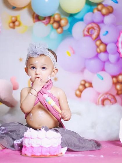 First Birthday Cake Smash photo 10