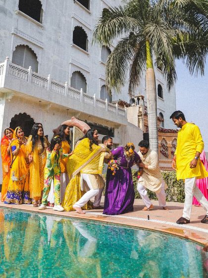 Vibrant Haldi & Mehendi Moments photo 34