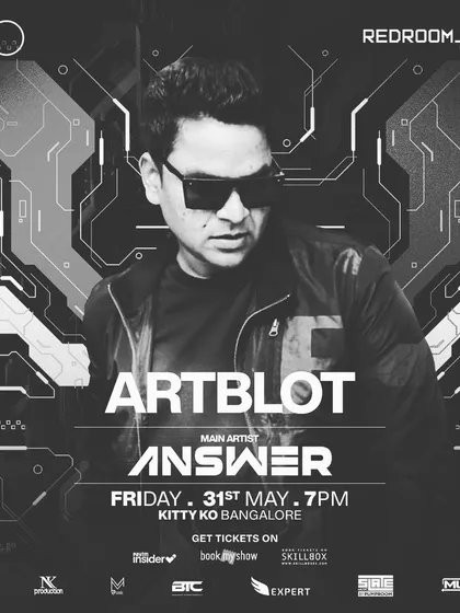 A duplicate of my flyer for the Answer event at Kitty Ko.