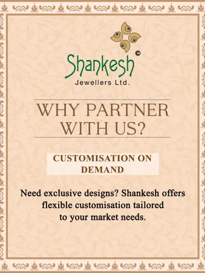 My partnership promise includes customization on demand. If you need exclusive designs tailored to your specific market needs, my team has the flexibility and skill to deliver.