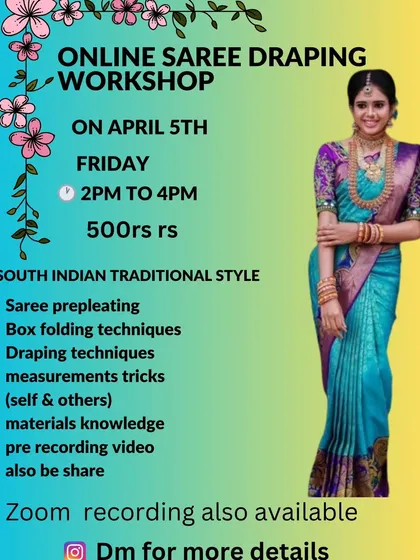 This workshop provided both a pre-recorded video and a zoom recording for students.