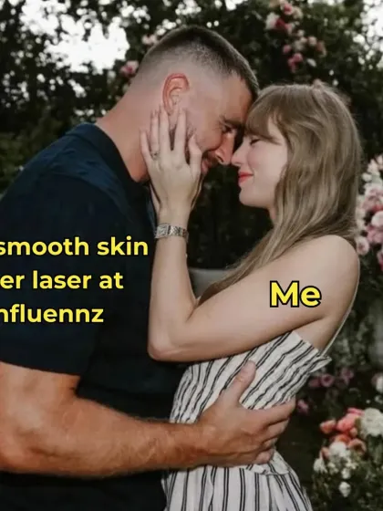A fun meme about the love for smooth skin after a laser session at our clinic. It is about the confidence and comfort you feel in your own skin.