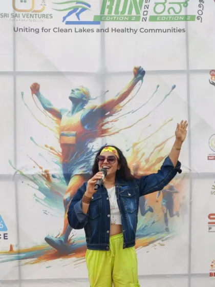 Hosting a large scale outdoor event like the Gadinadu Sports Club Lake Run 2025 requires a special kind of energy. I thrive on motivating runners and creating a festive atmosphere for community and sporting events, ensuring everyone feels like a winner.