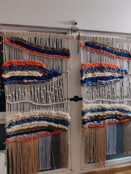 Shikha Agarwal - Custom Macrame & Crochet Home Decor Large Statement Wall Hangings photo 13