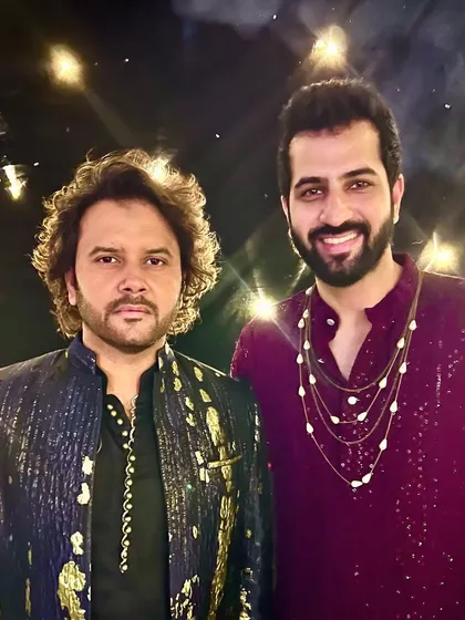 A great moment with the incredibly talented singer Javed Ali. Meeting artists who have given our industry so many hit songs is always an inspiring experience.
