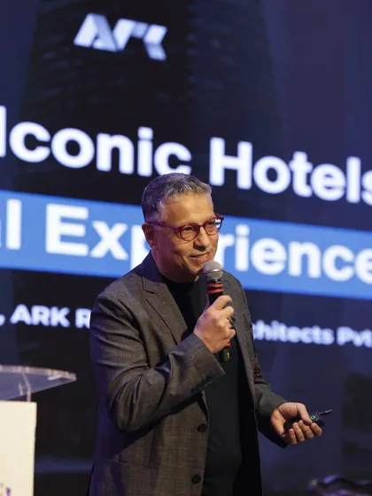A close-up from my talk at the CREDAI summit. The hospitality industry is evolving, and as architects, we play a crucial role in shaping spaces that feel like home yet offer something new.