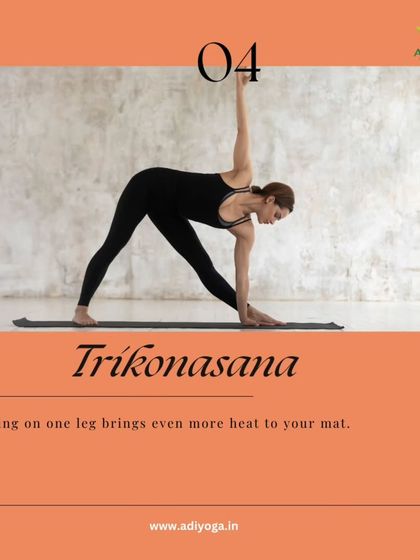 Trikonasana, or Triangle Pose, is a foundational standing pose. This guide shows how it creates heat and challenges your balance, especially when you focus your energy on one leg.