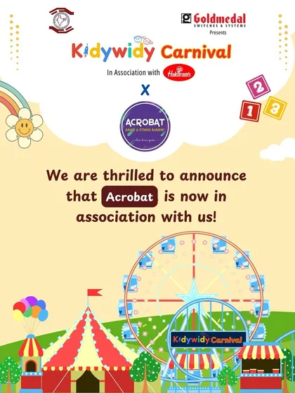 Announcing our association with Acrobat, a dance and fitness academy. Through such partnerships, we offer a diverse range of physical and creative activities for children.