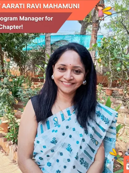 Welcoming Aarati Ravi Mahamuni as our new Program Manager in Pune! Her 15+ years of experience as a psychologist and educator make her a wonderful addition to our family.