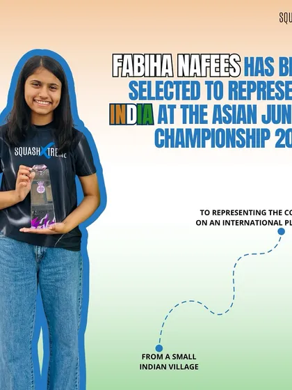 We believe talent has no address. Fabiha Nafees, another one of our dedicated students from a small village, has been selected to represent India at the Asian Junior Championship. Her journey is a testament to our grassroots development mission.