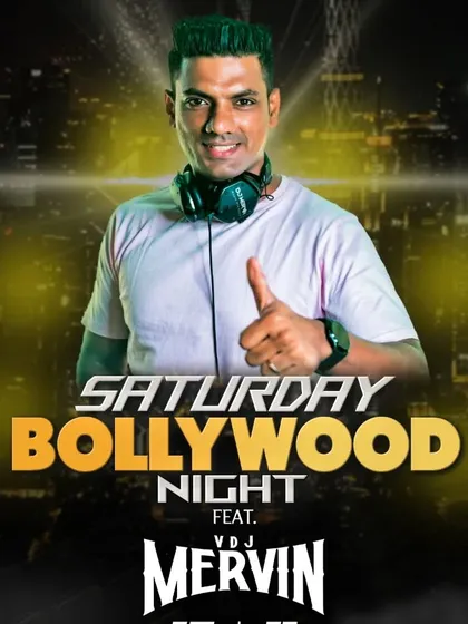 My residency flyer for 'Saturday Bollywood Night' at Grey Cravings in my hometown of Chembur. It's always special to perform for a home crowd.