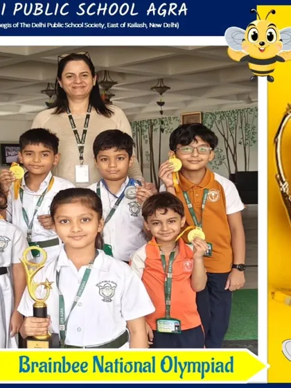More award winners from DPS Agra, celebrating their success in the 2024 National Olympiad.