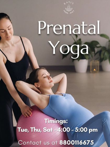 An invitation to our Prenatal Yoga classes. We provide a safe and nurturing space for expecting mothers to practice gentle movements, breathwork, and relaxation techniques for a healthy pregnancy.