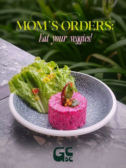 Mom's orders: Eat your veggies. Our Beetroot Pachadi is a delicious and healthy way to do just that.