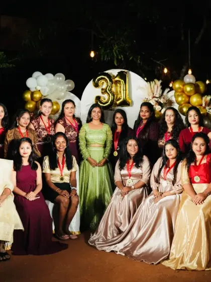 A beautiful portrait of my graduating class, celebrating the end of their course and the beginning of their careers.