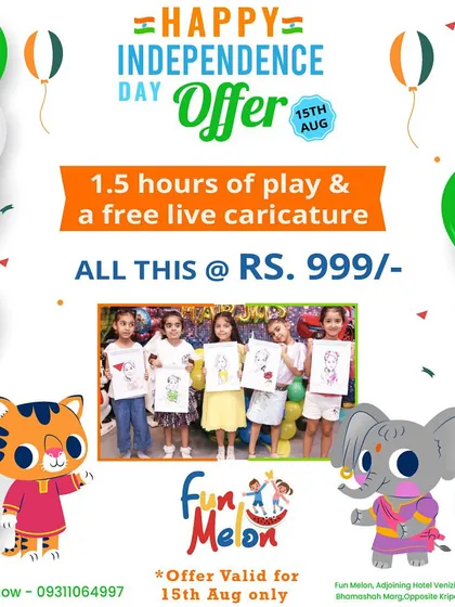 An example of a special offer we ran for Independence Day. Keep an eye out for our festive deals that provide even more value.