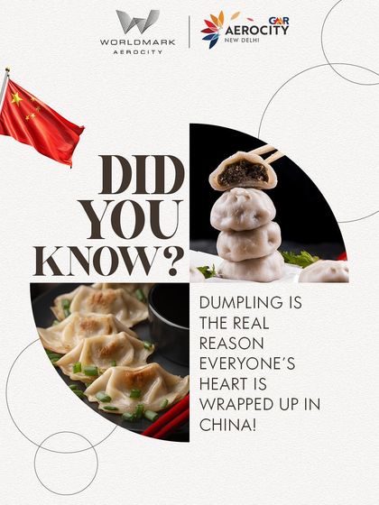 A fun food fact about Chinese dumplings. This is part of a series designed to entertain and educate you about the global cuisines you can find at the World Food Carnival.