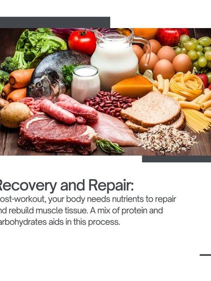 Your body needs the right nutrients to repair and rebuild after a workout. We teach you what and when to eat.