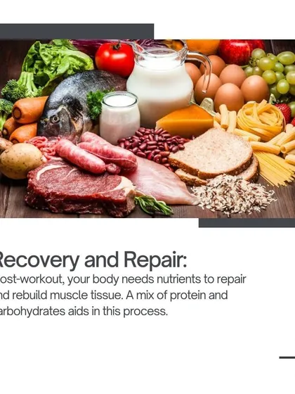 Your body needs the right nutrients to repair and rebuild after a workout. We teach you what and when to eat.