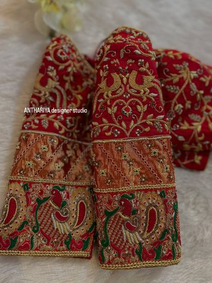 Anthariya by Nidhi Gowda - Ethnic Wear Design & Embroidery Courses Bridal Masterpieces: Aari & Zardozi Embroidery photo 17