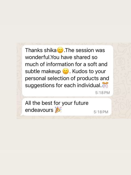 Shikha Agarwal - Personal Self-Makeup Classes Hear From My Students photo 17