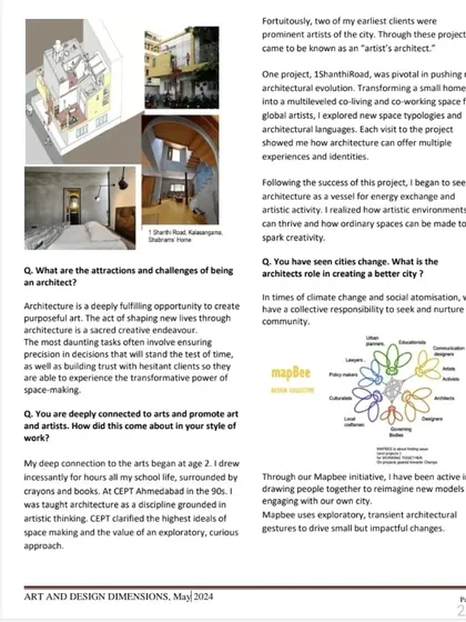(Duplicate of 39) In this part of the interview, I discuss my deep connection to art and how it has shaped my architectural practice, from my earliest days to the founding of my studio.