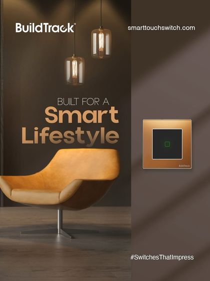 A smart lifestyle is built on details. Our switches, like this single-button keypad in a brushed bronze finish, are crafted for those who appreciate modern design and the convenience of a connected life.