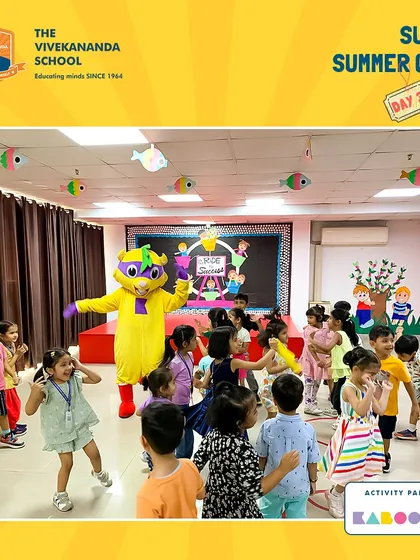 A dance party with Super K! Our mascot visit is more than just a photo opportunity; it's an interactive experience that gets kids moving and laughing.