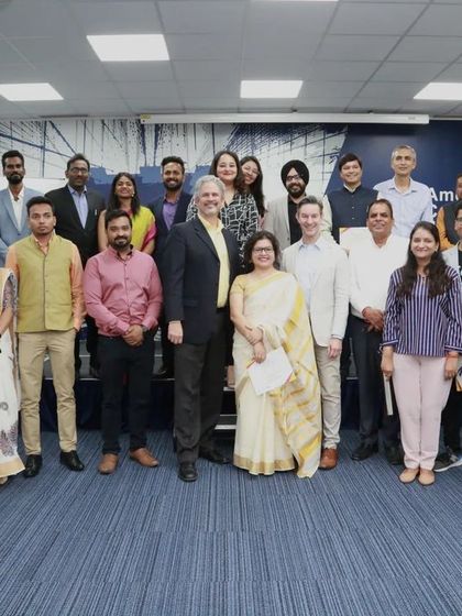 Our team photo after completing the pre-incubation program at ACIR Nexus, which helped us refine our strategy and grow our network.