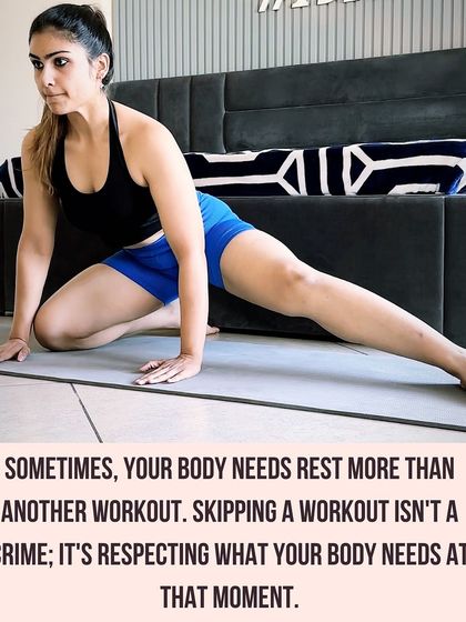 I stopped punishing myself for missing workouts. This series explains my mindset shift. Fitness should be a joy, not a punishment, and rest is just as important as work.