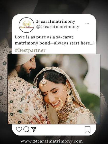 Love as pure as a 24 carat bond always starts here. A bride rests her head on her groom's shoulder, a picture of comfort, trust, and happiness.