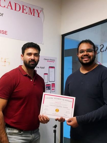 Another one of our students, certified and ready to transform lives. We take pride in seeing our graduates equipped with the knowledge and a formal certificate to begin their professional journey.