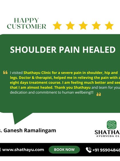 After suffering from severe shoulder, hip, and leg pain, this patient underwent an eight-day treatment course. They are now almost completely healed, showcasing how a short but intensive and dedicated plan can bring significant relief.