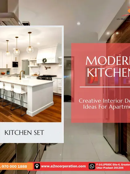 A modern kitchen set featuring an all-white design with a spacious island, perfect for food prep and casual dining. The clean lines and integrated appliances demonstrate our commitment to minimalist and functional design.