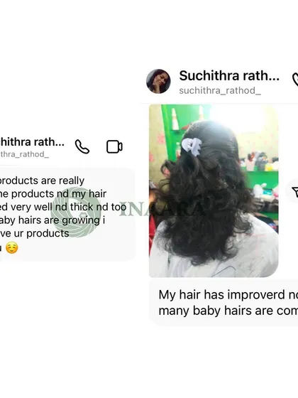 This client is seeing her hair improve and new baby hairs coming in. It's so rewarding to see people fall in love with their hair again.