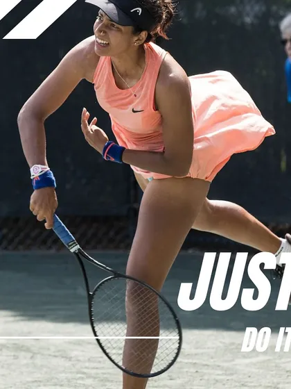 Partnering with the best. Our athlete Riya Bhatia in a collaboration with Nike, a brand that matches her drive and performance. We help athletes build powerful brand partnerships.