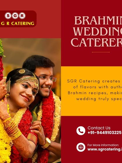 We create a feast of flavors with authentic Brahmin recipes, making your wedding truly special. This image captures a happy couple, representing the joyous occasions we are proud to be a part of.