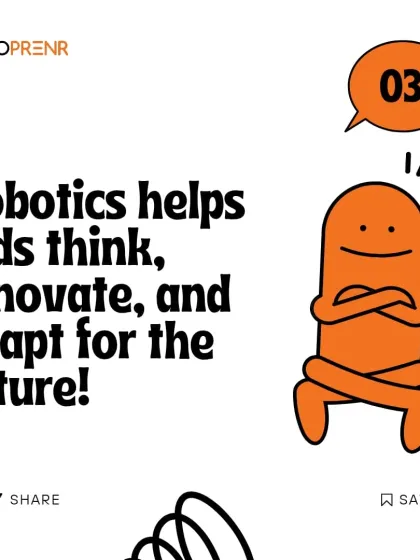 We believe robotics helps kids think, innovate, and adapt for the future. This is the core of our educational approach.