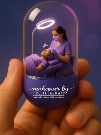 This image captures the essence of what I do: providing a miniature world of transformation and care. In my salon, every client receives focused, expert service, whether it is for detailed skin treatments or a complete makeover.