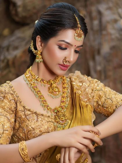 Velvet Box By Vyshnavi - Bridal & Occasion Jewellery Rental South Indian Bridal Sets photo 10