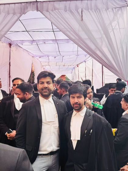 A different view during the bustling SCAORA election day, a significant event for the Supreme Court's advocate community.